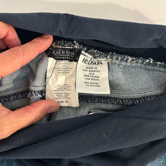 Hudson maternity jeans size 31 - Picture 2 of 3
